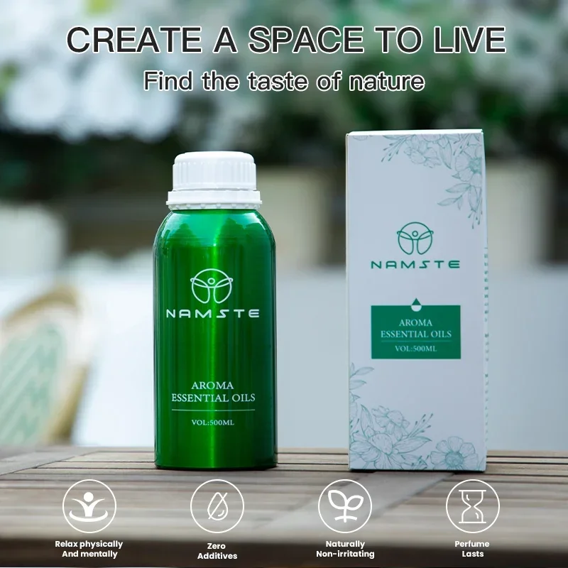 Home Fragrance Products - Namste 500ML Aroma Diffuser Essential Oils