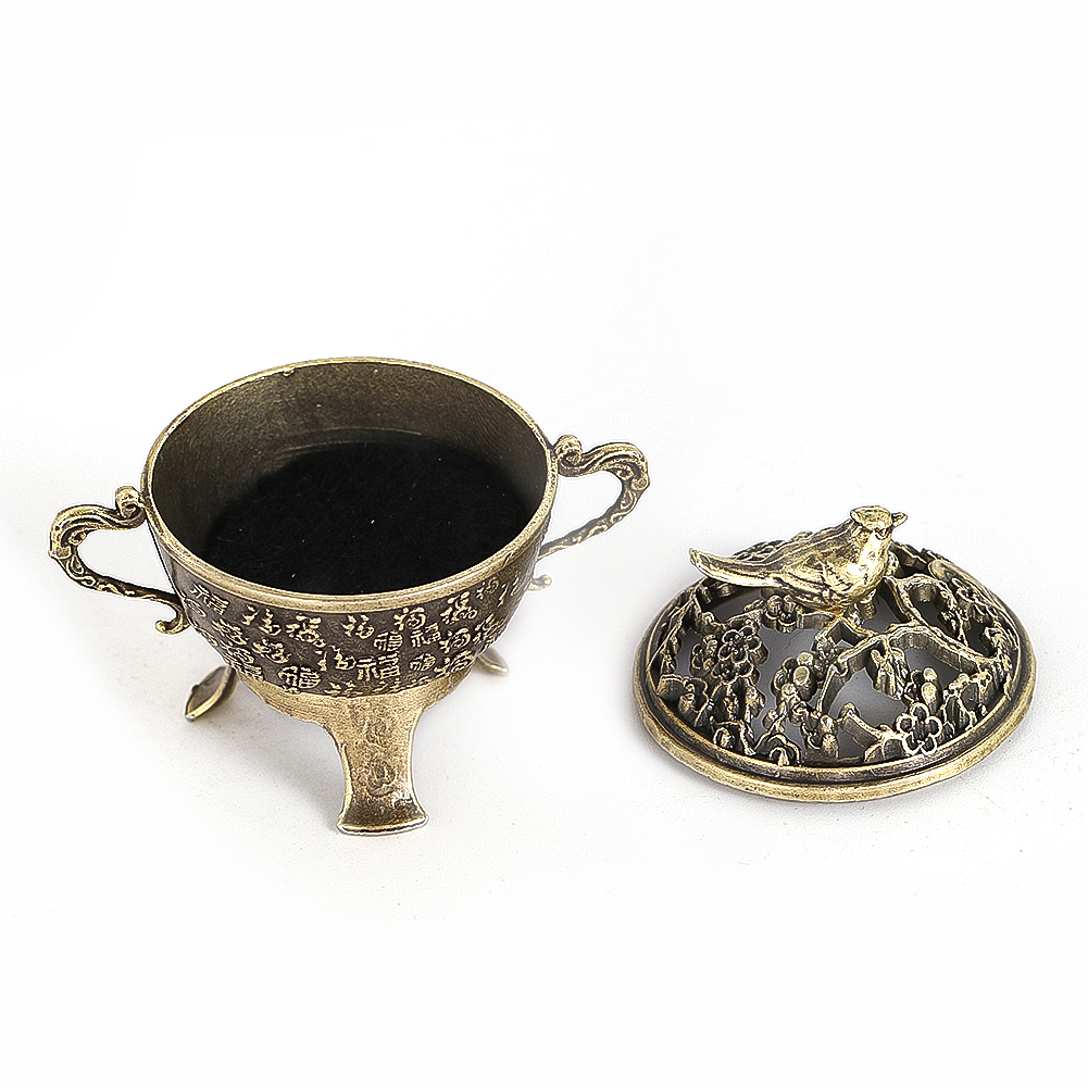 Home Fragrance Products - Chinese Traditional Incense Burner Retro Alloy