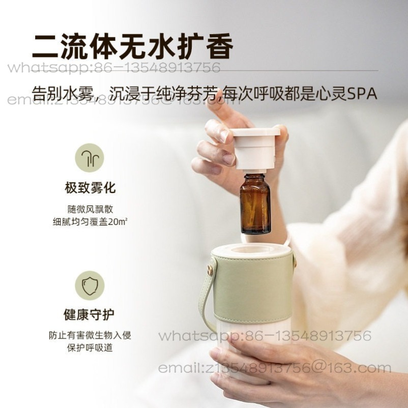 New home car fragrance machine - Home Fragrance Leather Diffuser のレビューと価格