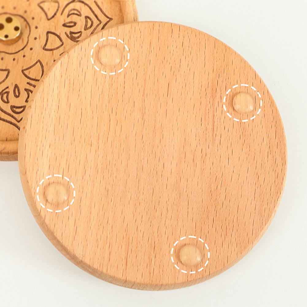 Lotus Solid Wood Incense Holde - Home Fragrance Products のレビューと価格