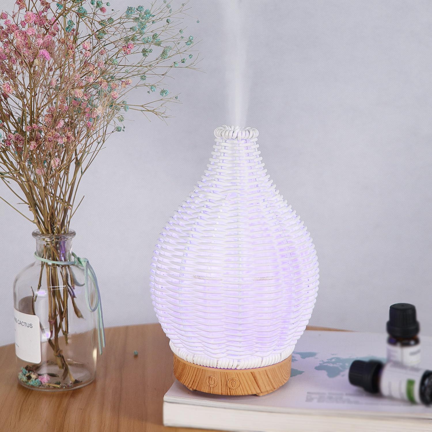 Wood Weave Mini Vase Air Humid - Home Fragrance Products のレビューと価格