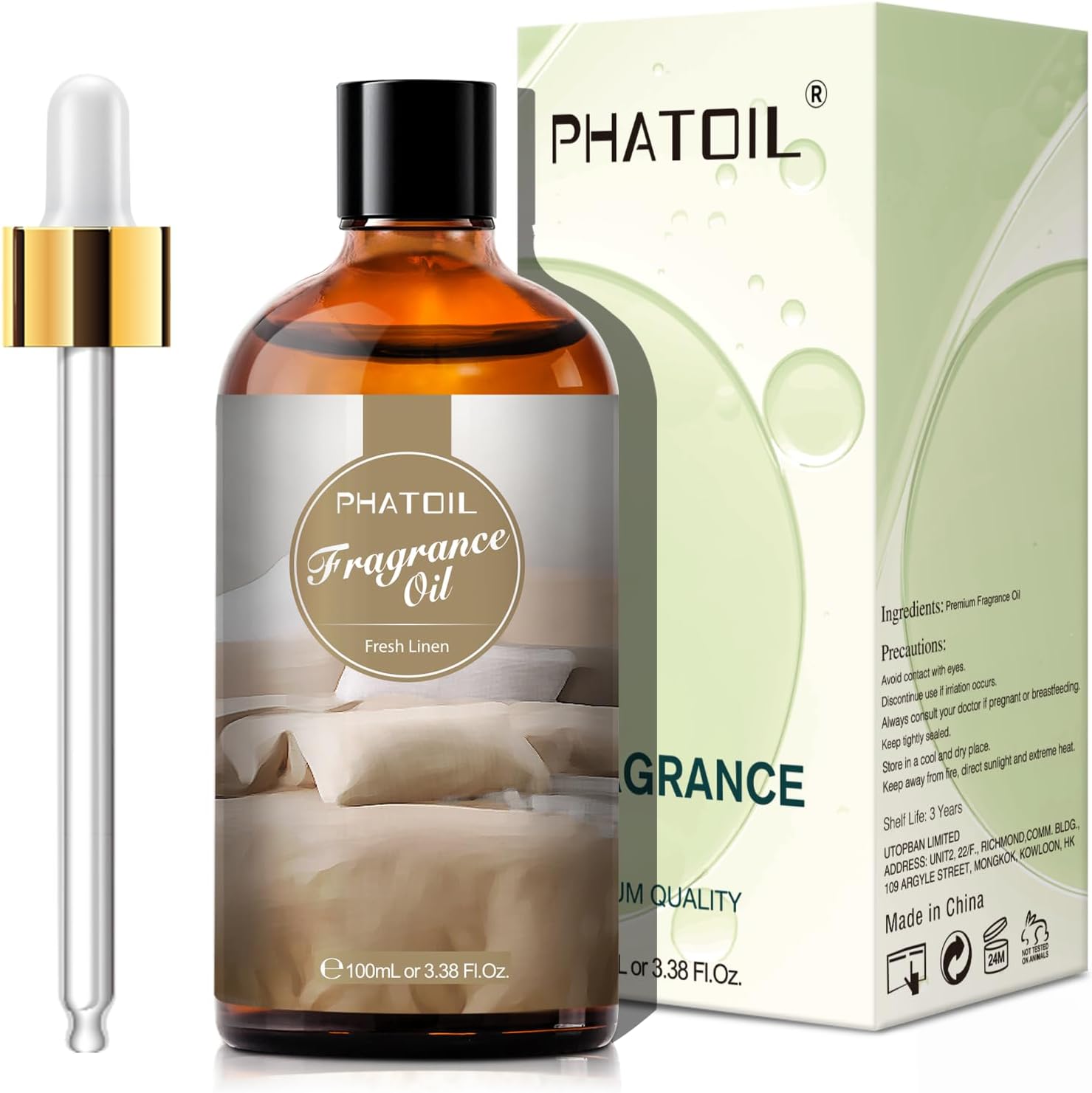 PHATOIL 3.38FL.OZ Fresh Linen  - Home Fragrance Fresh Linen のレビューと価格