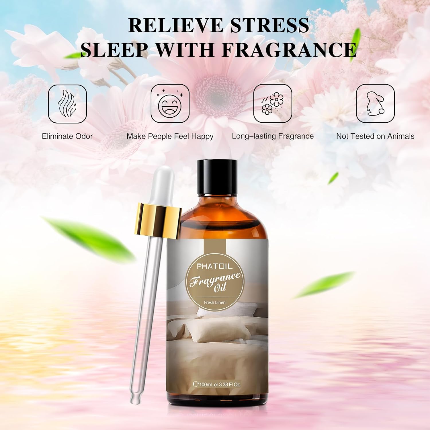 PHATOIL 3.38FL.OZ Fresh Linen  - Home Fragrance Fresh Linen のレビューと価格