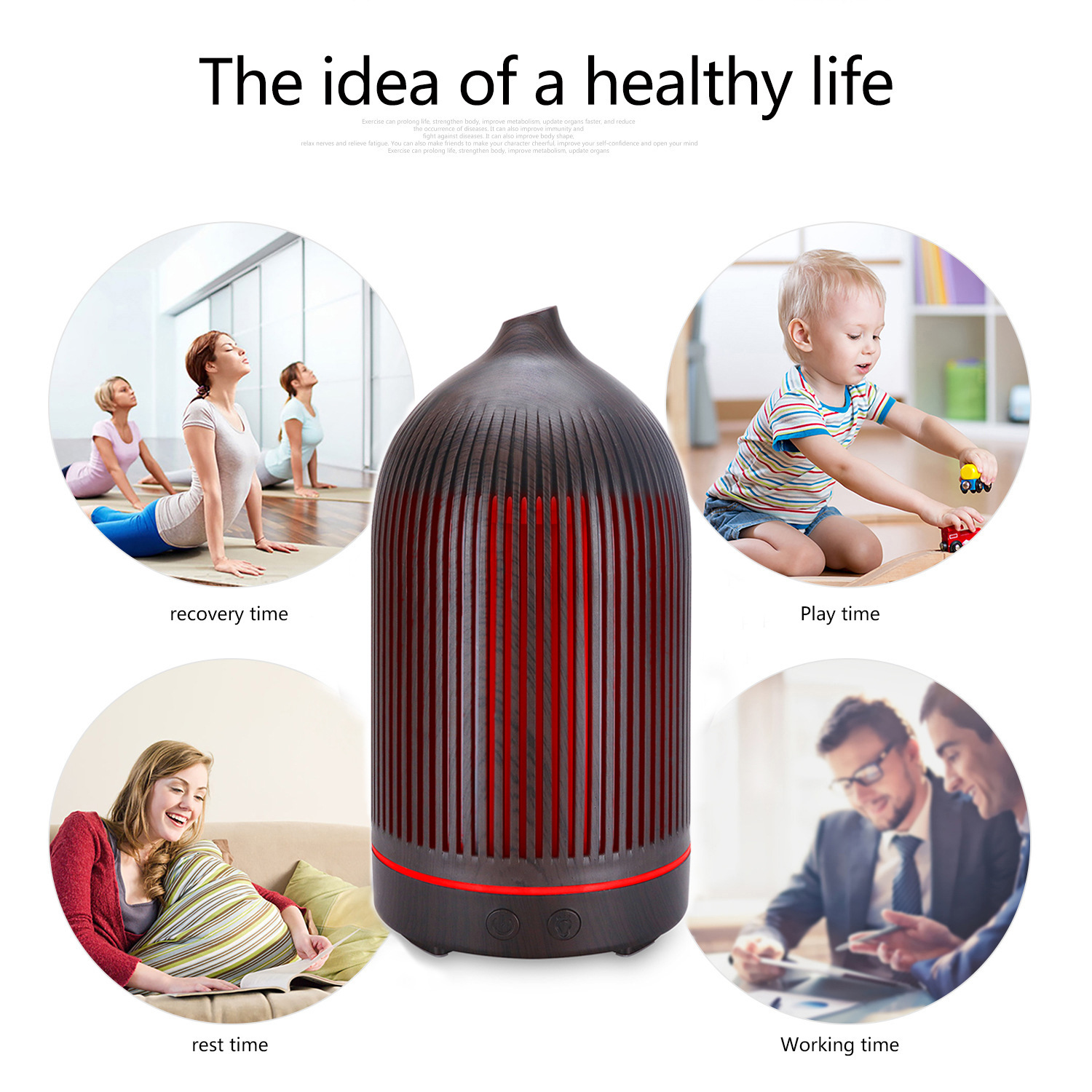 Aromatherapy Diffuser,200ml Va - Home Fragrance Piano のレビューと価格