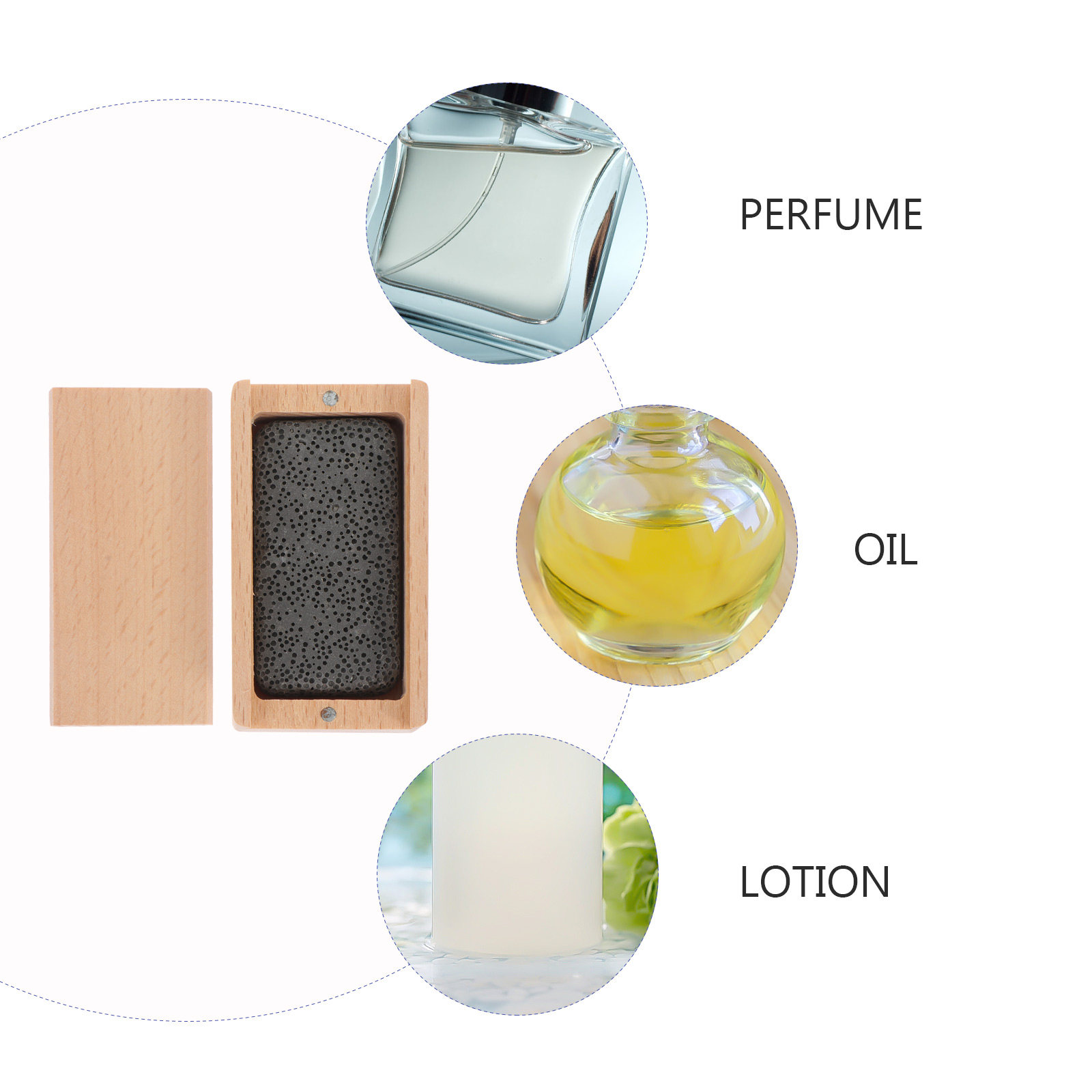 1Set Beech Wood Aroma Diffuser - Home Fragrance Leather Diffuser のレビューと価格