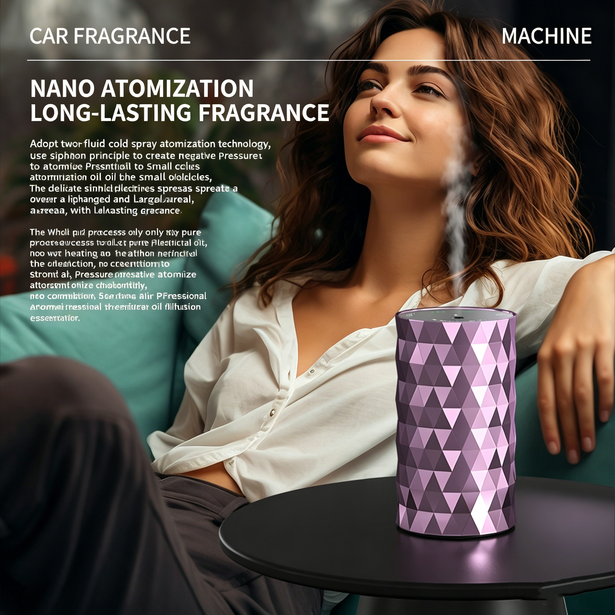 Aluminum Alloy Car Aroma Diffu - Home Fragrance Automatic Spray のレビューと価格