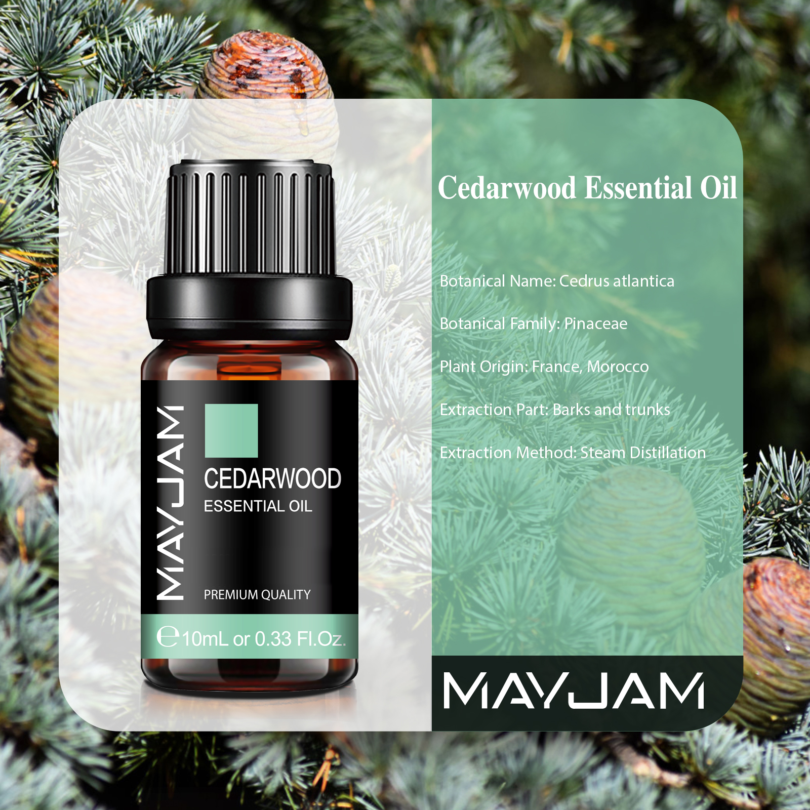10ml Cedarwood Lemongrass Rose - Home Fragrance Lemongrass のレビューと価格