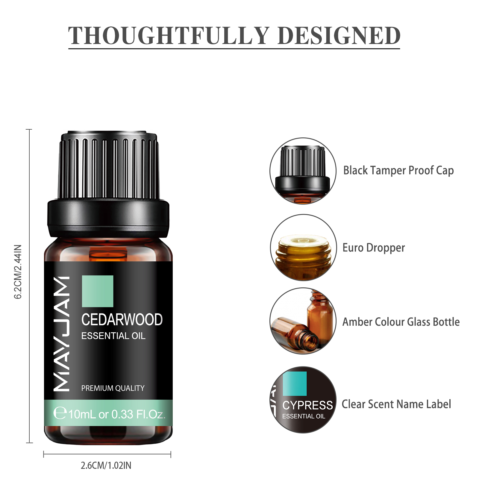 10ml Cedarwood Lemongrass Rose - Home Fragrance Lemongrass のレビューと価格